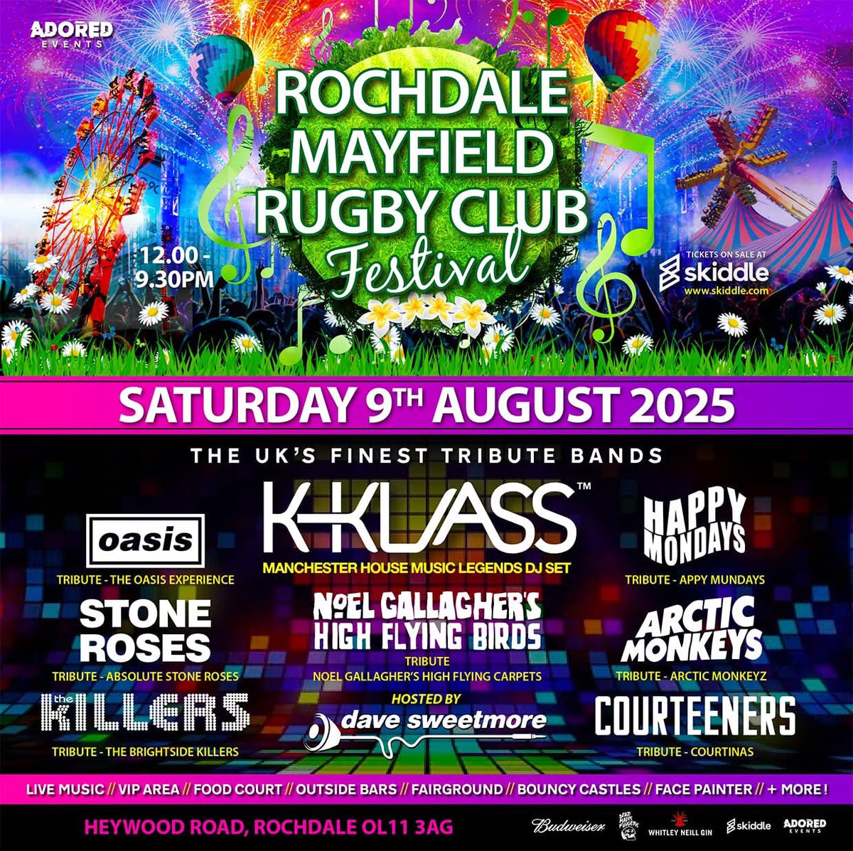 🗣️ We are very excited &amp; proud to be once again hosting our very own family Music festival for the people of our club &amp; our community.

Ticket sales are up from last year numbers but we’ve always got room for more. 

Secure your tickets via the link ⬇️ 

skiddle.com/whats-on/Oldha…
