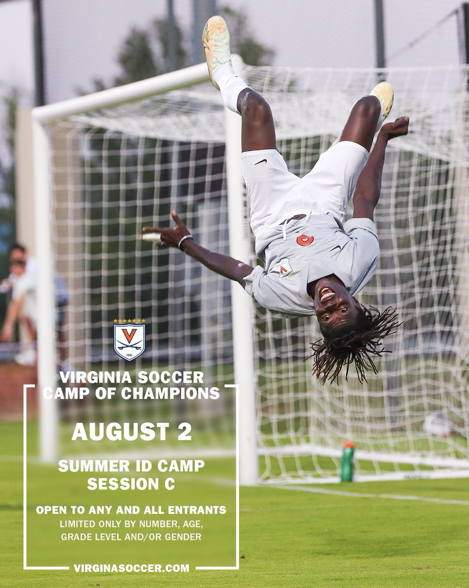 Secure your spot for our summer camp sessions 🎟️

🔗 virginiasoccer.com/About%20Us
