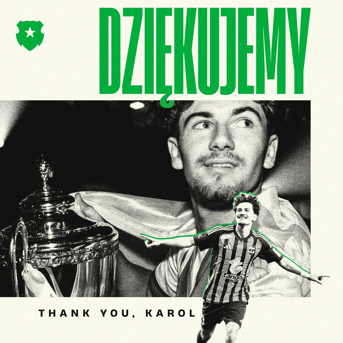 ArisLimassol's tweet image. Aris Limassol announces the transfer of Karol Struski to Polish side Raków Częstochowa.
Thank you, Karol, for your key role in our success — best of luck in your next chapter 💚
Full information: arisfc.com/news/aris-comp…