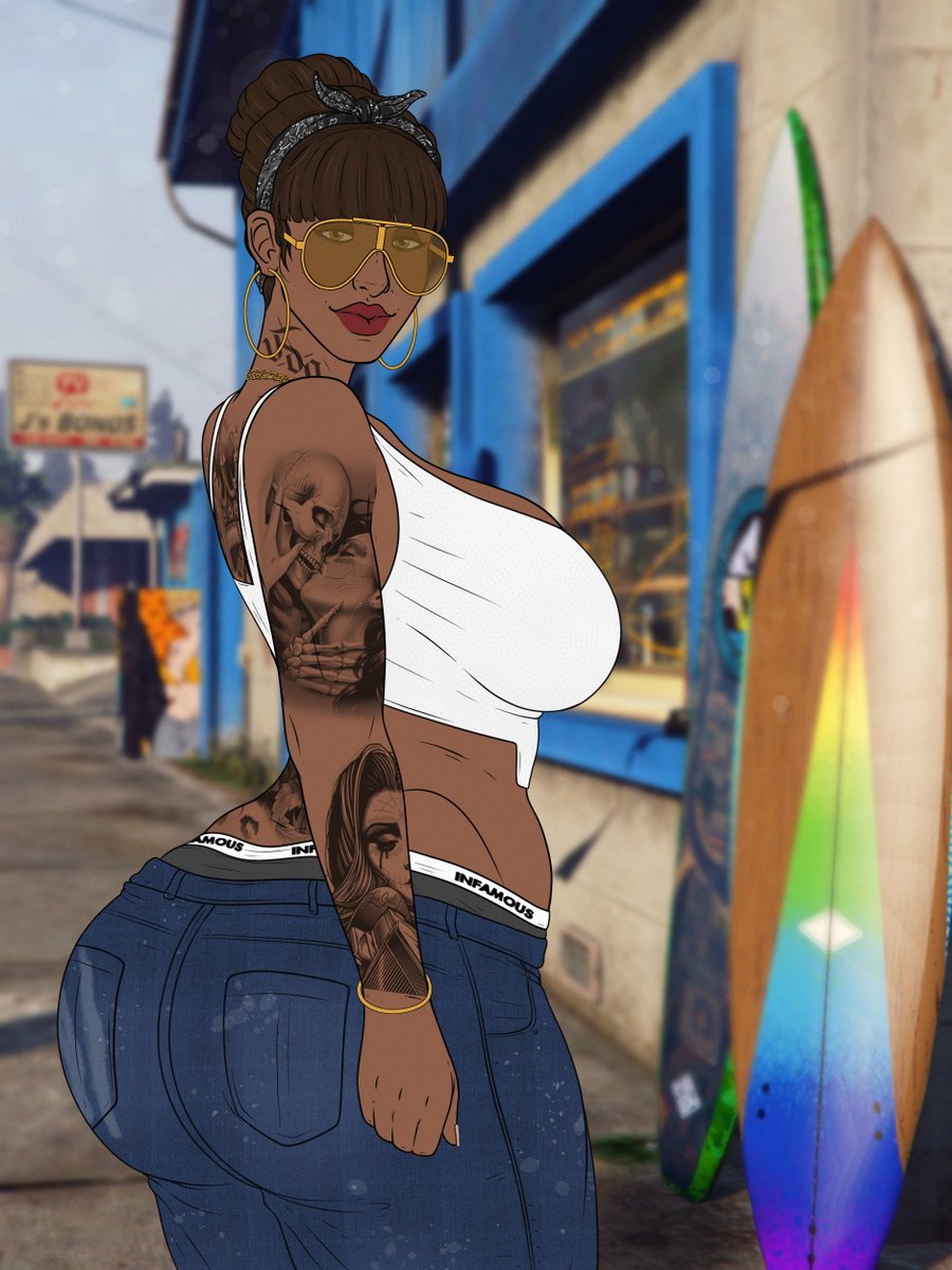 "Pretty hot out here today isn't it?"
"I try to be."

#NewDayRP #GTARP