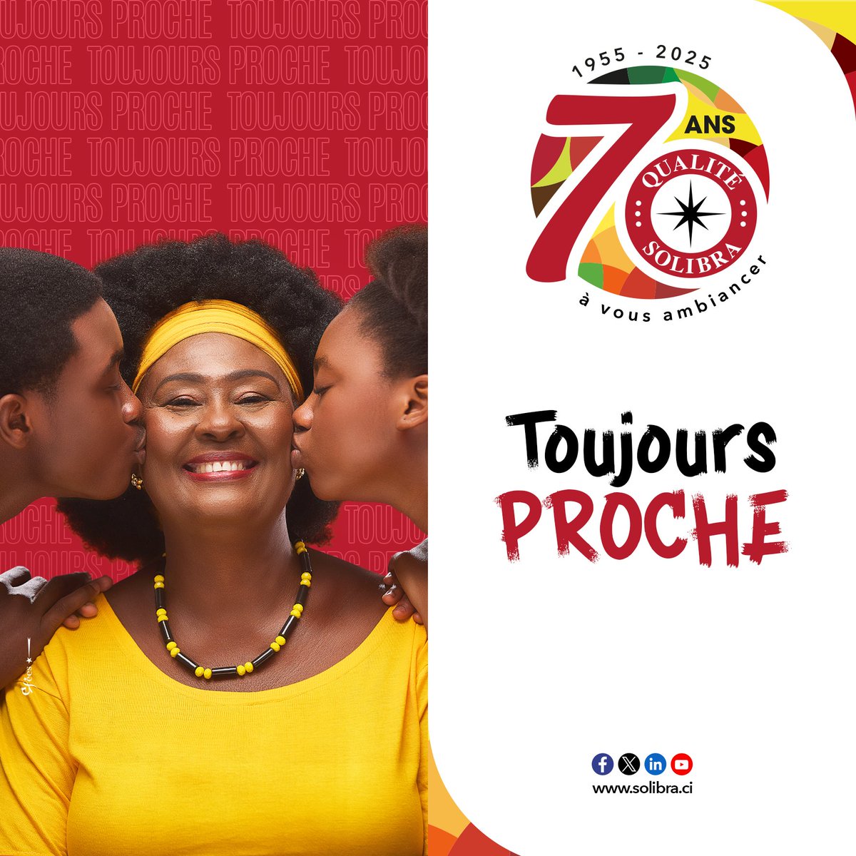 🇨🇮 Des villages reculés au cœur d’Abidjan, SOLIBRA est là, depuis 70 ans.
Proximité, qualité, confiance… c’est notre histoire commune.
👉🏾 Ce week-end, ambiançons-nous, mais toujours avec modération 🍻
#SOLIBRA70Ans #ToujoursProche #ConsommationResponsable