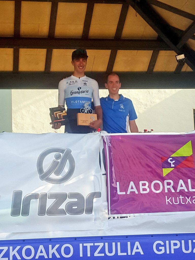 Tercer cajón  Idiazabal- Idiazabal ( Prólogo)  
XXXV Gipuzkoako junior Itzulia,  Unai Morán ( Café Dromedario  <a href="/DurangaldekoBzk/">Durangaldeko Bizikleta Eskola</a>)  #GipuzkoakoItzulia25 #GipuzkoakoItzulia