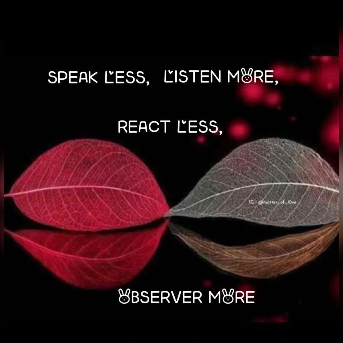 Observe More!