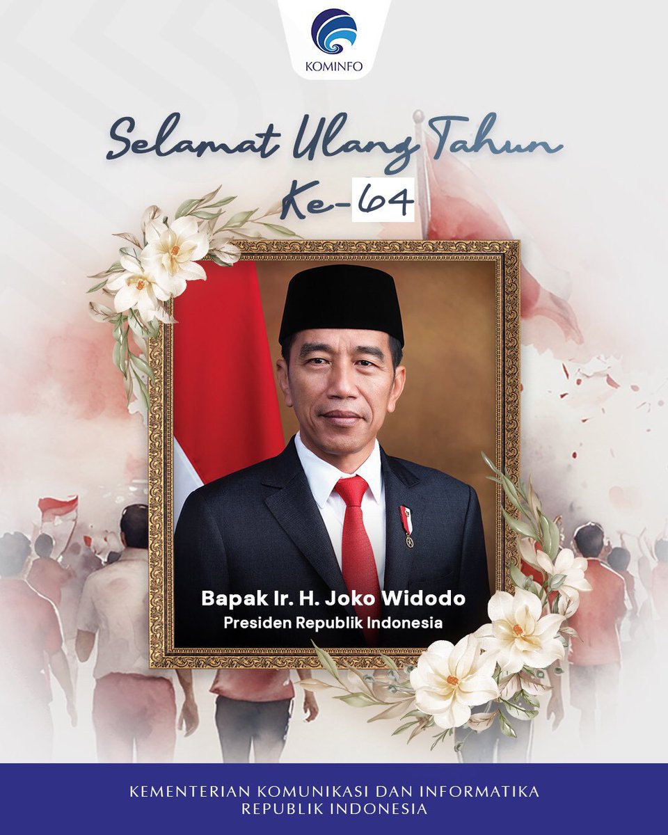 Selamat ulang tahun Pak Jokowi.

Semoga Tuhan yang membalasi 🙏