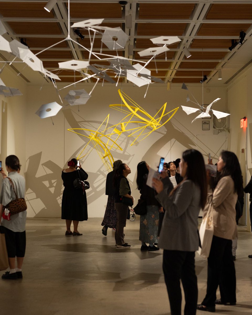 japansociety's tweet image. As featured in @hyperallergic and @tmagazine, #SusumuShinguElated is NOW ON VIEW through August 10. 🦋
Come experience the first solo U.S. museum exhibition of the acclaimed Japanese artist, known as the "sculptor of the wind." Plan your visit: japansoc.org/4ndlPLq