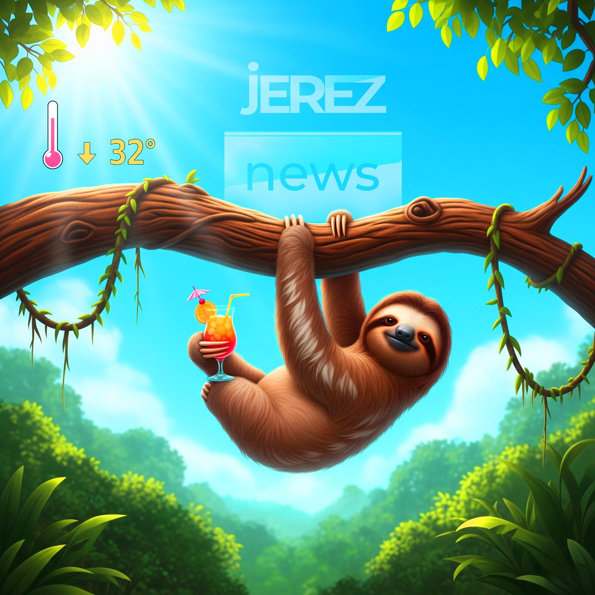 ☀️ Prepárate para un sábado 21 de junio de 2025 con una pequeña tregua. Pero ojo, la Máxima de 32°C 🌡️. ¡No olvides hidratarte bien y protegerte del sol! 🧴💧
👉 jereznews.com/?p=2972 
#Jerez #ElTiempoJerez #PronosticoJerez #JerezDeLaFrontera #VeranoJerez #Calor #Sol