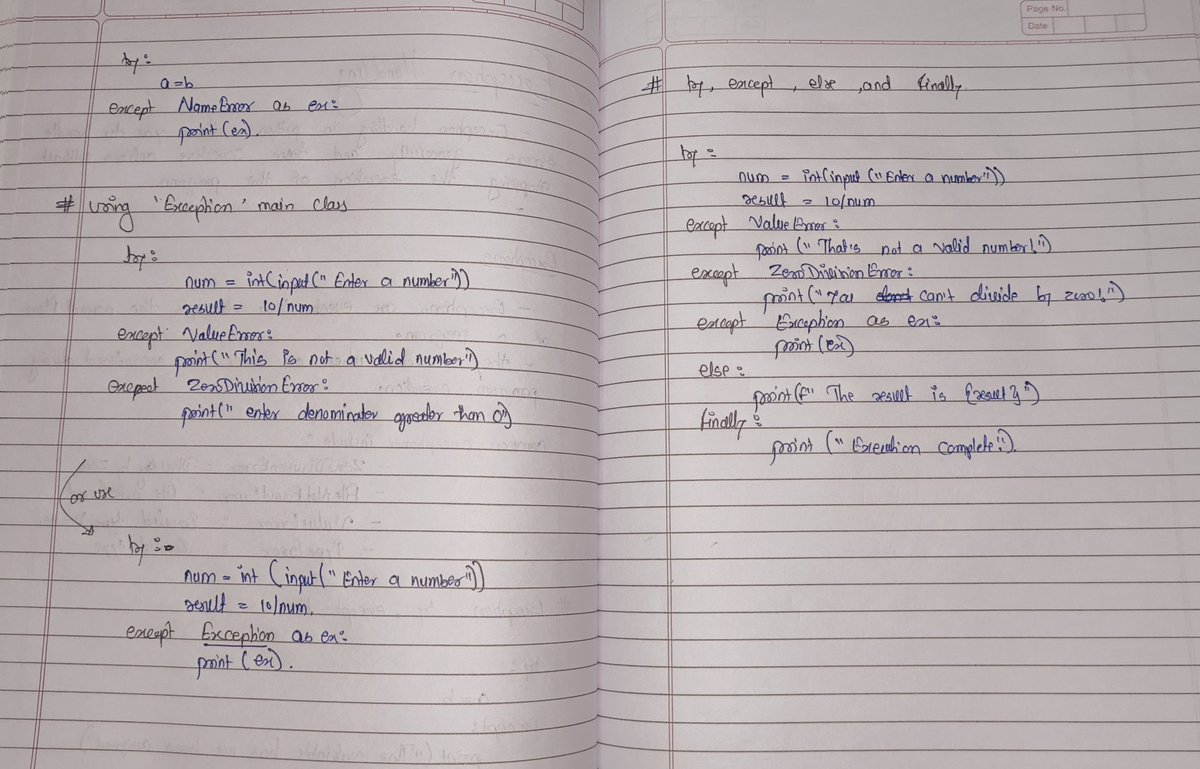 Vishal_Rewaskar's tweet image. Day 9 Bootcamp Recap (20 June):
📚 Topics Covered:
→ Exception Handling
→ Classes & Objects
🛠️ Practice:
→ Completed File Handling Assignment 📂✅
Objectively speaking… classes weren’t as scary as I expected. 😅
#100DaysOfCode #PythonBootcamp #LearnPython #CodeNewbie