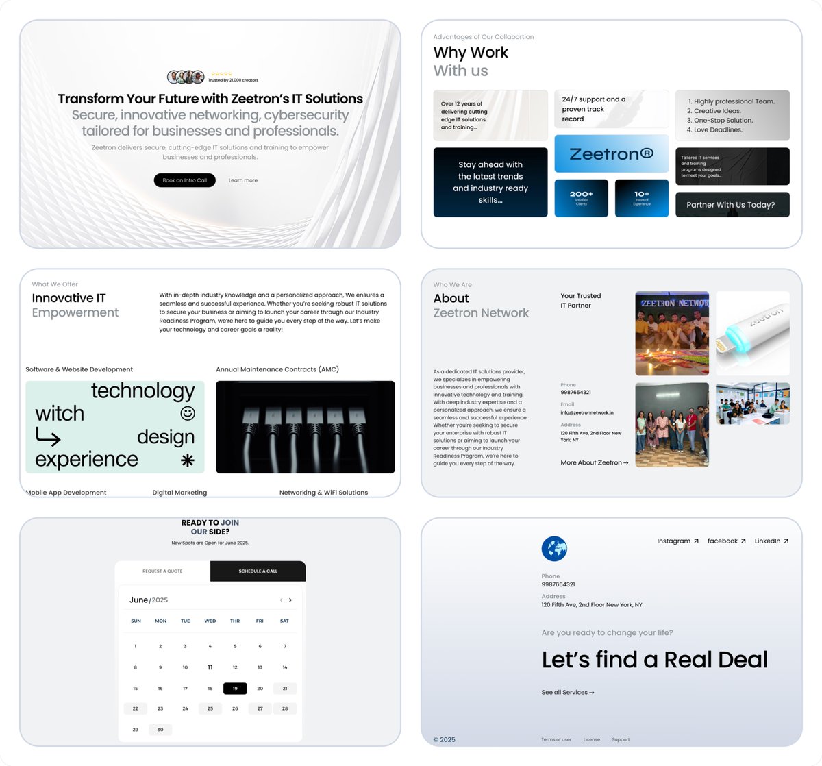 rishabdesigner's tweet image. Did I cook? or not!
Check out the UI design of the Zeetron and let me know did I hit the mark?

💬 Drop your thoughts
❤️ Like if you vibe with it
🔁 Follow for more!

#UIDesign #WebRedesign #Zeetron #DesignInspiration #CreativeWork