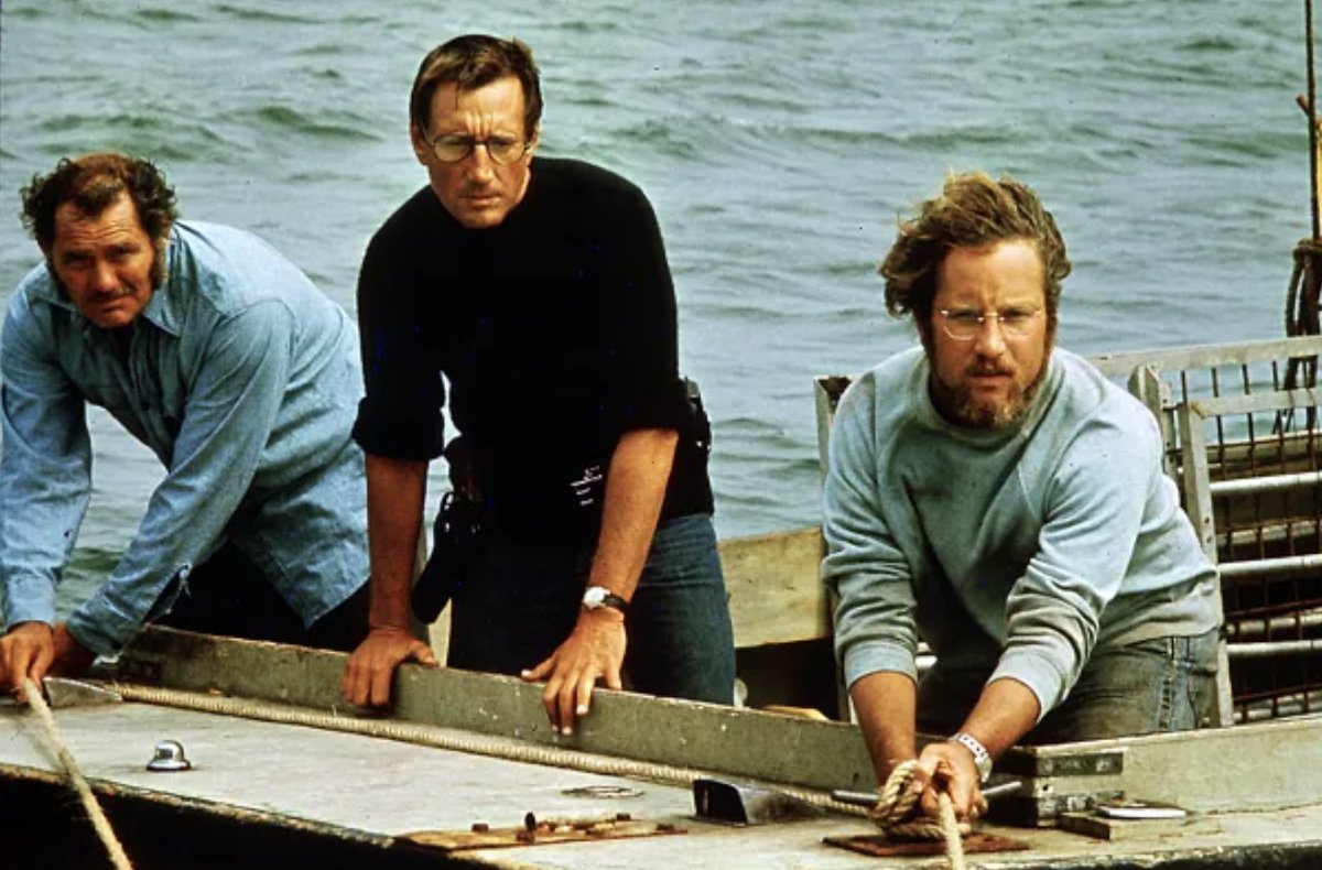 DavidCoggeshall's tweet image. My wife and I knew we were onto something on our first date when we discovered we had the same all-time favorite movie.
Happy 50th birthday, JAWS!!