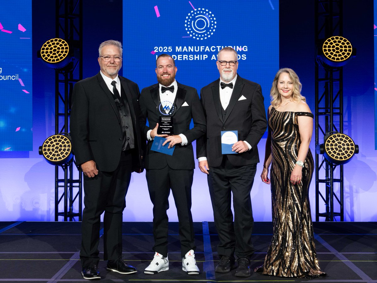 ML Council (@mfgexecutive) on Twitter photo Congratulations to <a href="/thermofisher/">Thermo Fisher</a> for winning this year’s Operational Excellence project category award at the #MLAwards for Production Performance Management.
Thank you to L2L for sponsoring the project category. See the rest of this year’s winners: manufacturingleadershipcouncil.com/leadership-awa… Congratulations to <a href="/thermofisher/">Thermo Fisher</a> for winning this year’s Operational Excellence project category award at the #MLAwards for Production Performance Management.
Thank you to L2L for sponsoring the project category. See the rest of this year’s winners: manufacturingleadershipcouncil.com/leadership-awa…