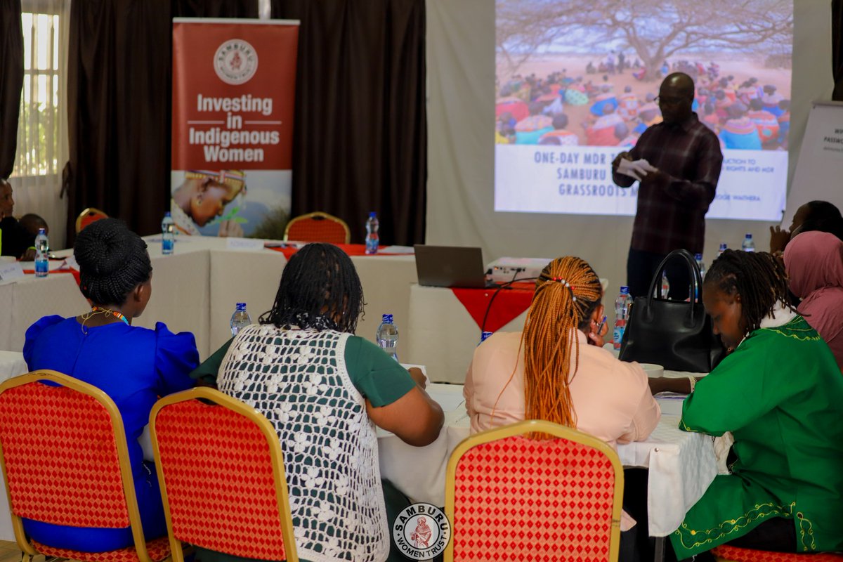 SamburuWtrust's tweet image. Today,we conducted a monitoring,documentation and reporting training to grassroots human rights defenders as they are always the first respondents to cases violating human rights in the indigenous communities.MDR is important for them to accurately and efficiently do advocacy.