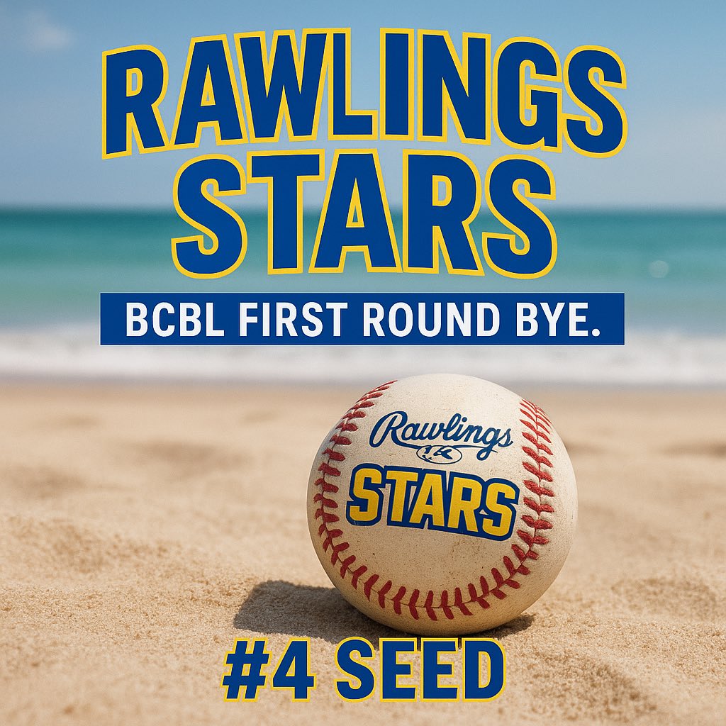Rawlings_Stars's tweet image. 🌟 BOOM 🌟
The Star Boys clinched the 4 seed which results in a first round bye heading into the BCBL Playoffs!
Playoffs for the Stars will begin on Sunday.
@BCBL2025
#StarBoys