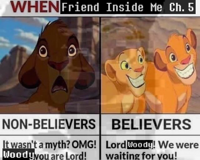 Slime_Naut's tweet photo. People still going all-in with the "friend inside me" theory... insane copium intake https://t.co/lhtn5Lgz55
