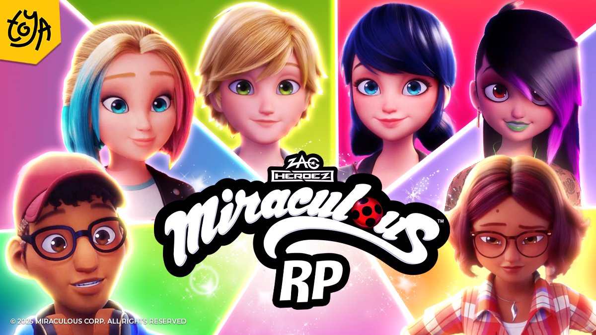 ToyaPlayStudio's tweet image. New update on Miraculous RP!
🐞 Climatiqueen added to the game
🐞 Season 6 Aurore added to the game
🐞 New - Unlock Separate Character Parts
🐞 New - Unlock 4 parts to unlock the character
🐞 New RP Scene added - Frozen Paris

Play Now: roblox.com/games/63777405…