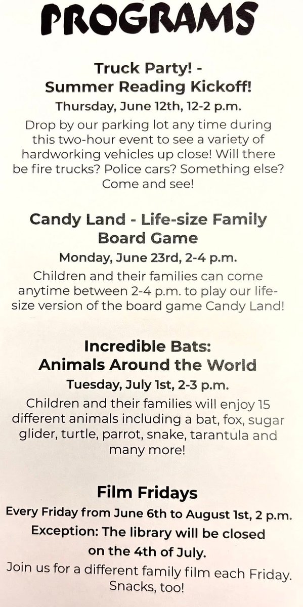 piratenation219's tweet image. Parents: Don't forget the Summer Reading Program at the @LakeCoLibrary . #funthings2do #merrillvillereads📔💜