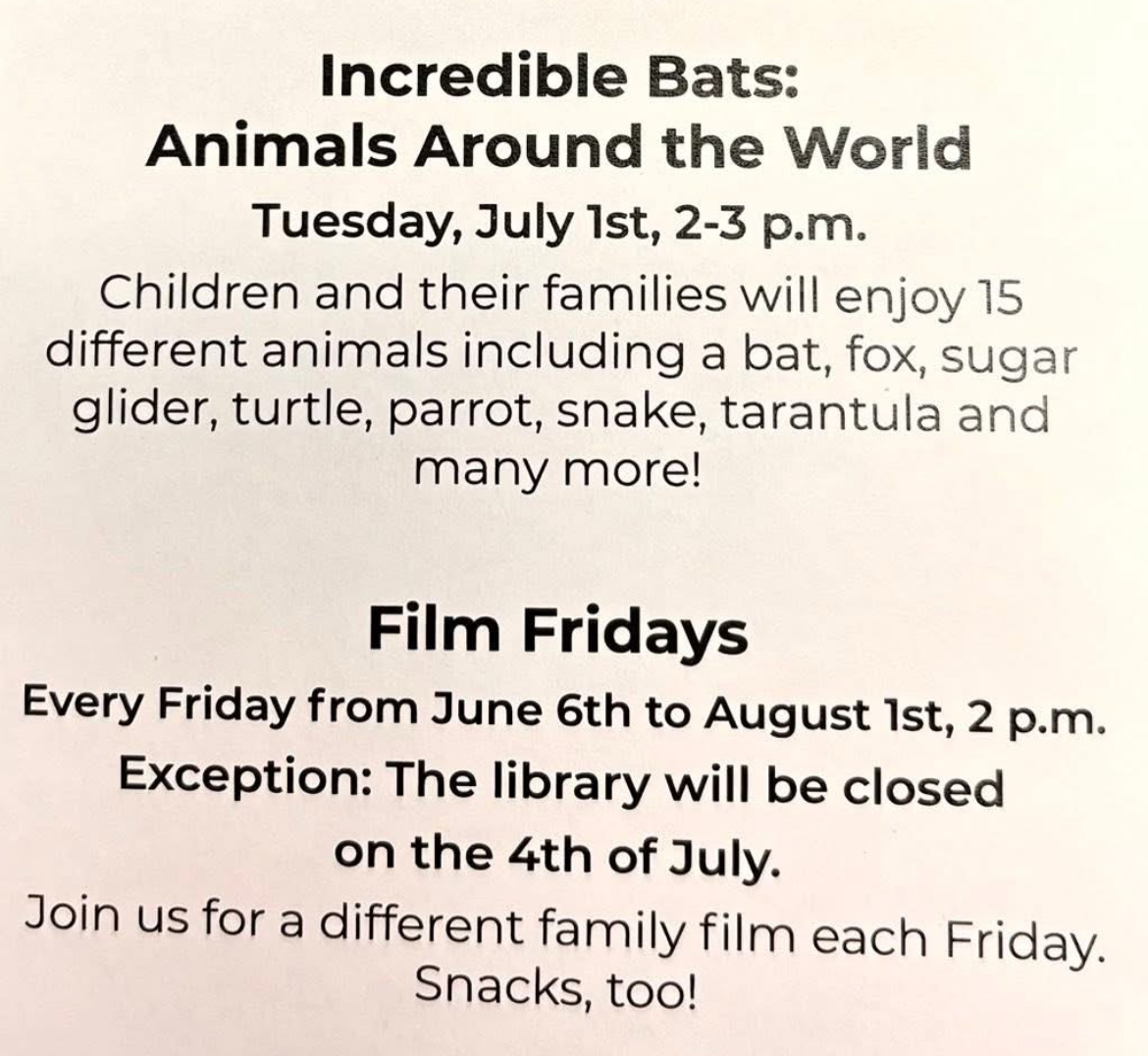 piratenation219's tweet image. Parents: Don't forget the Summer Reading Program at the @LakeCoLibrary . #funthings2do #merrillvillereads📔💜