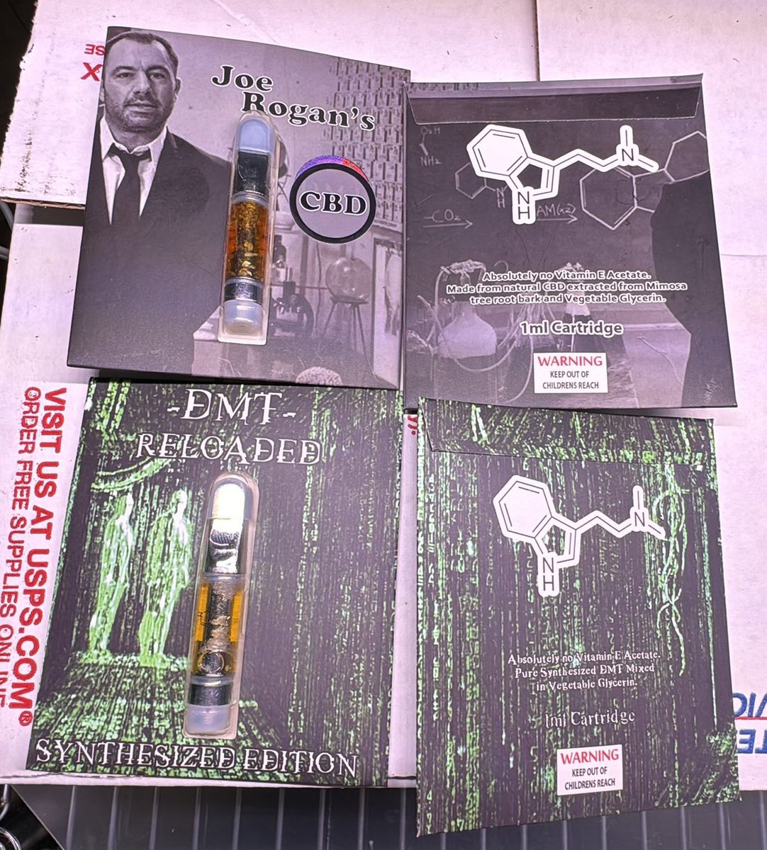 Yls_Pag's tweet image. JOE ROGANS AND DMT RELOADEDS
1G Synthesized DMT CARTS