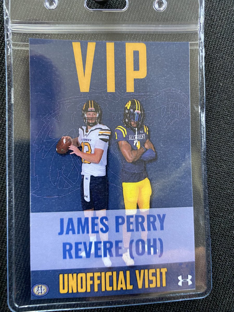 James Perry (@james_perry3) on Twitter photo Enjoyed being in Allegheny today!! Got to see a beautiful campus and some great coaches. <a href="/NickolRobert/">Coach Nickol</a> <a href="/coachdamico32/">Coach DāAmico</a> <a href="/CoachHanhold/">Matt Hanhold</a> <a href="/Coach_Layer/">Braden Layer</a> Enjoyed being in Allegheny today!! Got to see a beautiful campus and some great coaches. <a href="/NickolRobert/">Coach Nickol</a> <a href="/coachdamico32/">Coach DāAmico</a> <a href="/CoachHanhold/">Matt Hanhold</a> <a href="/Coach_Layer/">Braden Layer</a>