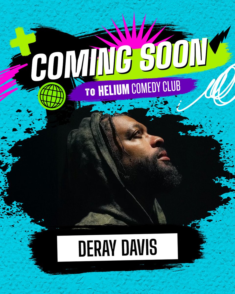 Helium Comedy PDX (@heliumcomedypdx) on Twitter photo From "Barbershop" + "21 Jump Street" <a href="/DeRayDavis/">DeRAY DAVIS: HOOD HERO</a> returns to Helium!
🎟️ June 27 - 29 🎟️
Get tickets now: bit.ly/3G0qob7 From "Barbershop" + "21 Jump Street" <a href="/DeRayDavis/">DeRAY DAVIS: HOOD HERO</a> returns to Helium!
🎟️ June 27 - 29 🎟️
Get tickets now: bit.ly/3G0qob7