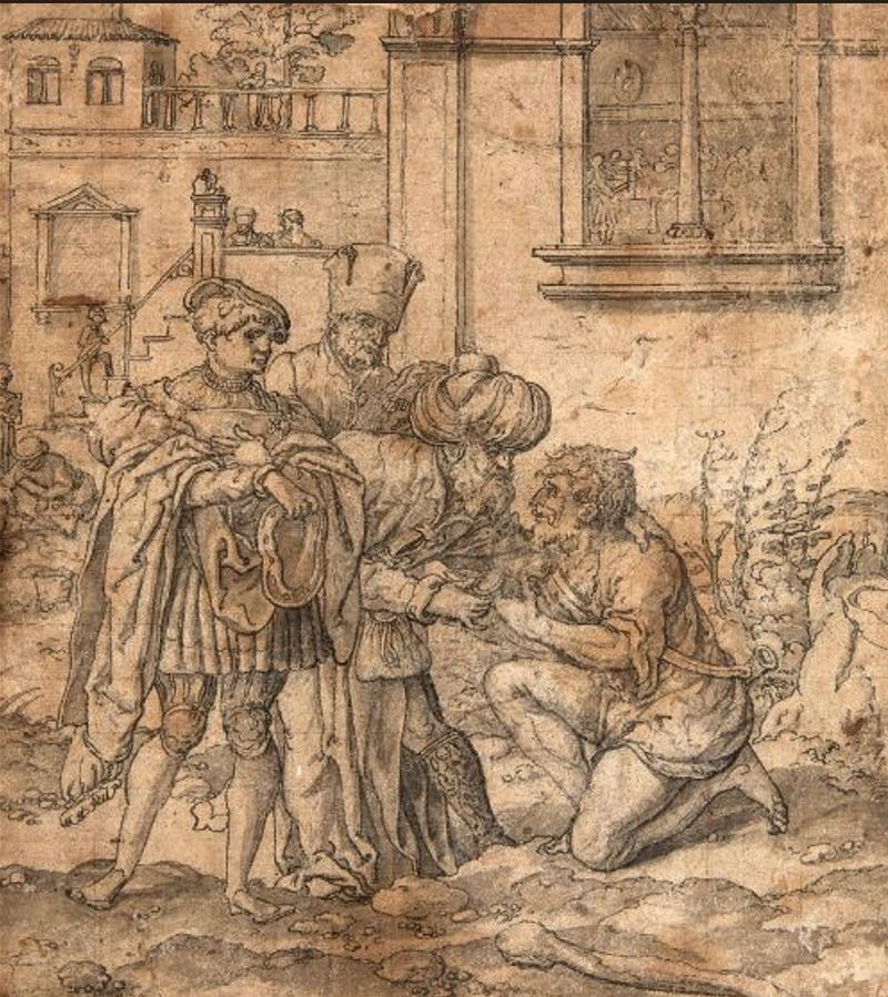 Hammer Euros 17,000 on an estimate of 200-400 today. Said to be 17th c in the style of LvL. Could be the real deal?