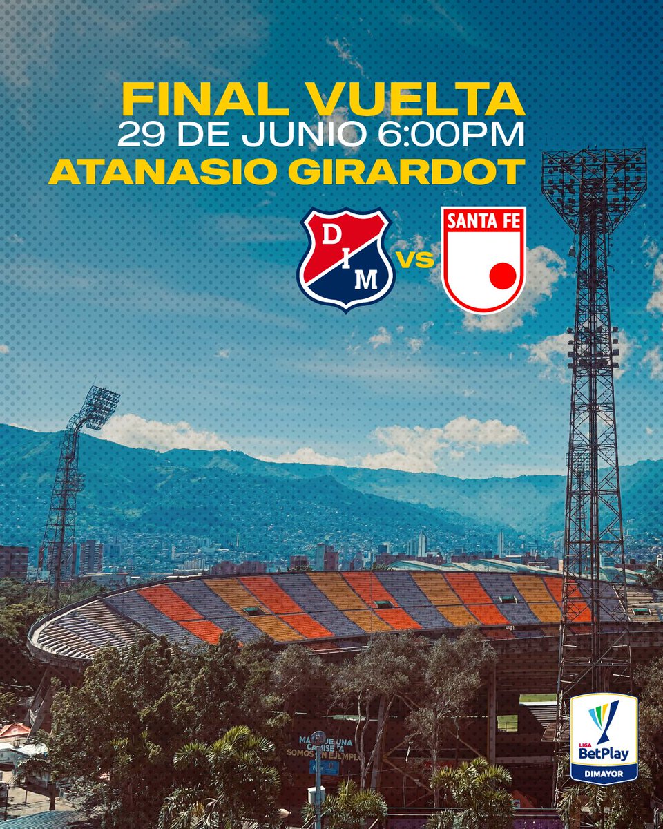 A programarse con la final 𝙍𝙊𝙅𝘼. 🏆

#UnaLigaConMásPasión #LigaBetPlayDimayor #fpc #futbolcolombiano