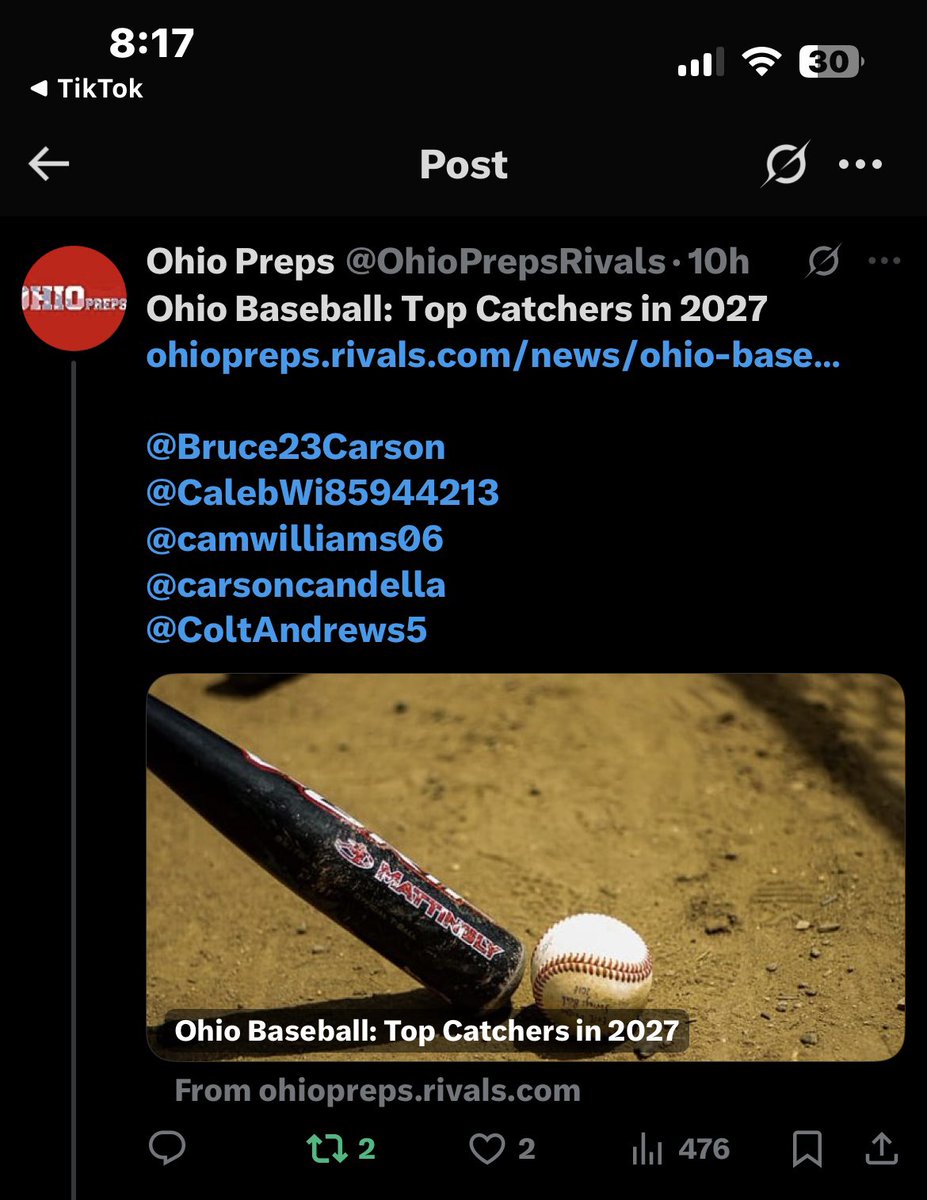 Bruce23Carson's tweet image. Thank you @OhioPrepsRivals. Bless to be recognized!
@CoachBullJr
@CincyDBulls