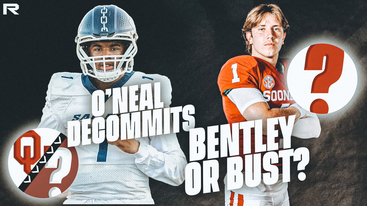 Jaden O'Neal has officially decommitted from Oklahoma.. Where do things stand with Bowe Bentley? 🤔

We've got a TON packed into this podcast:
🚨 QB Recruiting Update
🚨 Elite 11 Recap
🚨 ChampU BBQ Preview

Stream for FREE! ⬇️
youtu.be/kN_FPdAdvFU