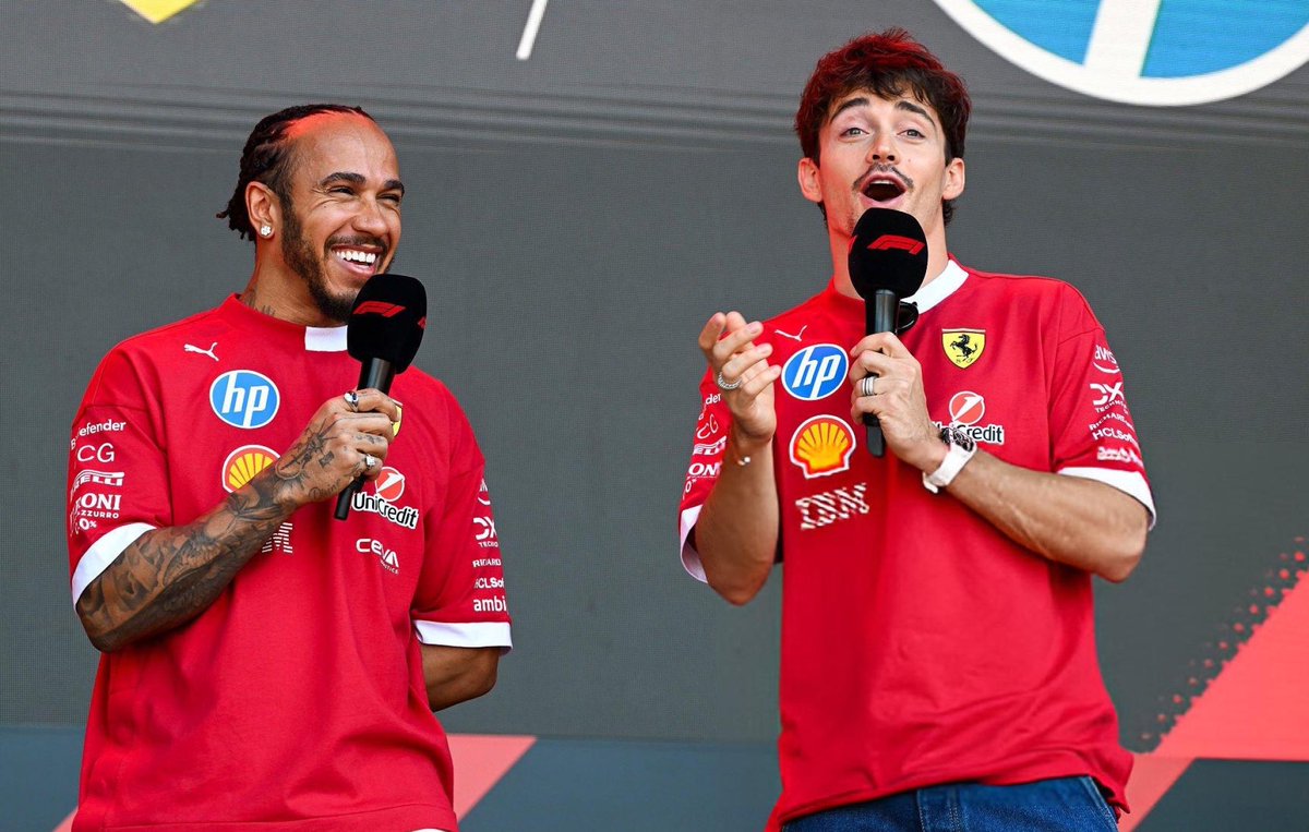 'In my career, I have always been the one who braked the latest. I admit that Lewis has something extra in that area', says Charles Leclerc as he shares whats impressed him the most about Sir Lewis Hamilton:

"I expected a lot from Lewis joining the team. Having achieved so much