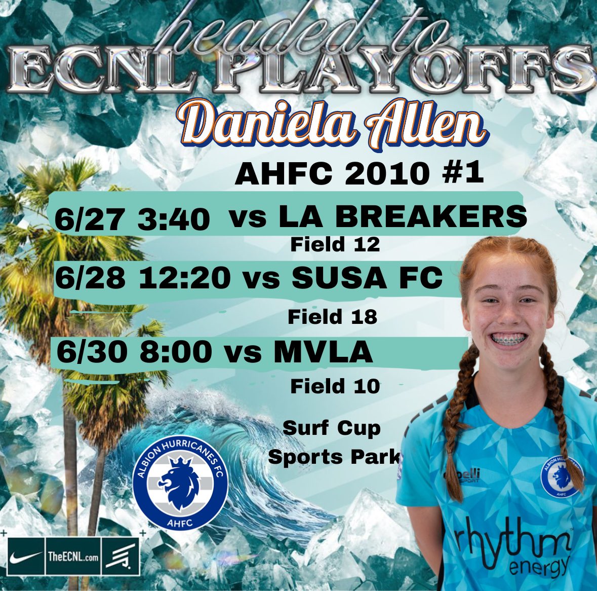 Can’t wait for San Diego!! Come watch me and my team 2010 AHFC <a href="/ECNLgirls/">ECNL Girls</a> playoffs!
<a href="/ImYouthSoccer/">ECNL/GA/Recruiting/College Soccer</a> <a href="/CoachGusMota/">Gustavo Mota</a> <a href="/PrepSoccerTX/">Prep Soccer Texas</a>