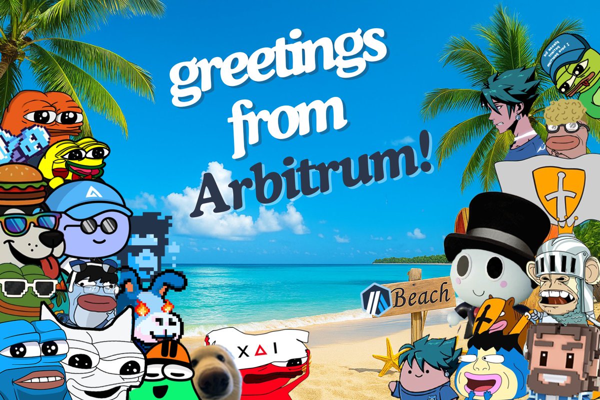 pack your beach bags anon 

Arbitrum summer is here 🏖️