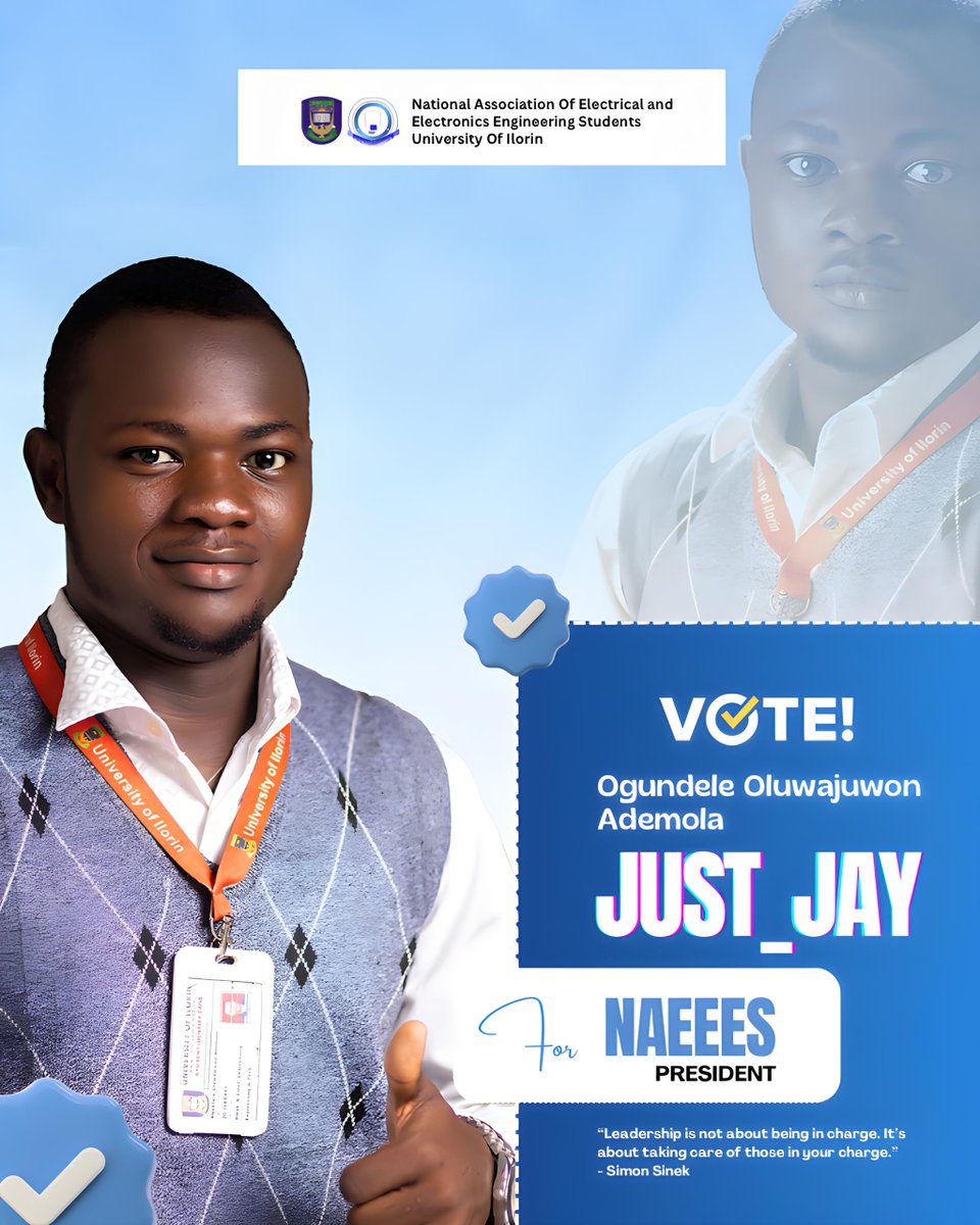 AzeezCharity001's tweet image. 🔥🔥🔥🔥🔥🔥🔥🔥
✅VOTE JUST_JAY FOR A BETTER NAEEES✅
✅VOTE JUST_JAY FOR A BETTER NAEEES✅
✅VOTE JUST_JAY FOR A BETTER NAEEES✅
✅VOTE JUST_JAY FOR A BETTER NAEEES✅
💯💯💯💯💯💯💯💯💯💯
🔥🔥🔥🔥🔥🔥🔥🔥🔥🔥

#Sparkinginnovation | #Ignitingprogress | #NAEEES2025 | #Just_Jay