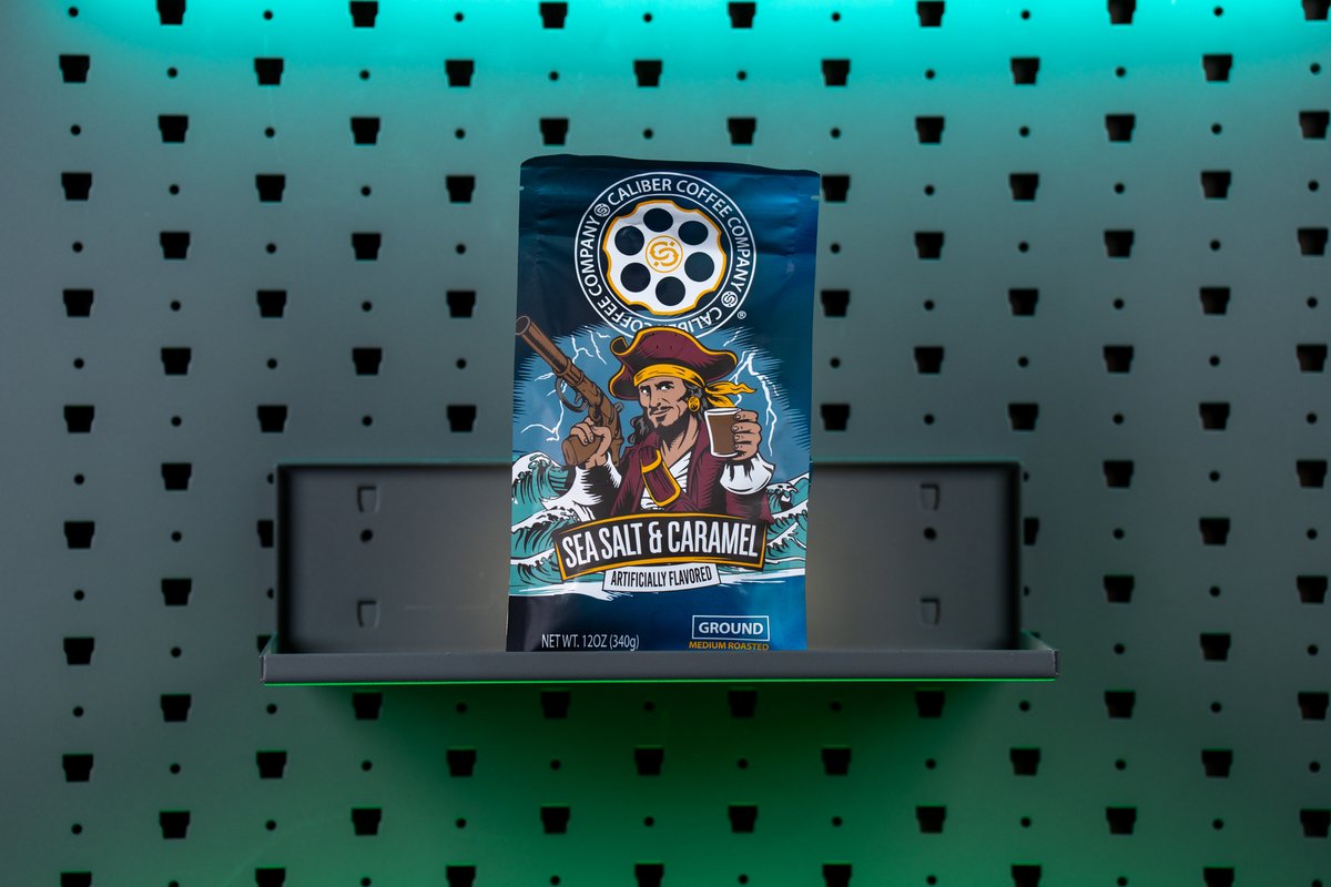 Fresh off the shelf and ready to fire up your mornings.   Sea Salt &amp; Caramel just hits different.  

#calibercoffee #freedom #coffee #veteranowned #freedomineverycup #americanmade