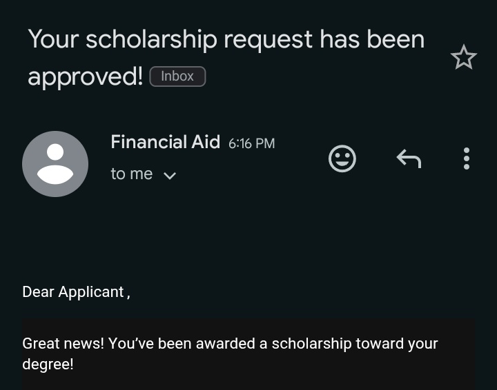 D_DesignMerlin's tweet image. After a year of applying, Bagged a fully funded scholarship to get a degree in computer science in US. Let's go 🤭
Back to being a student 😂. See you in September when the lecture begins.
As someone from a non science background and currently in tech, I've always wanted to have…