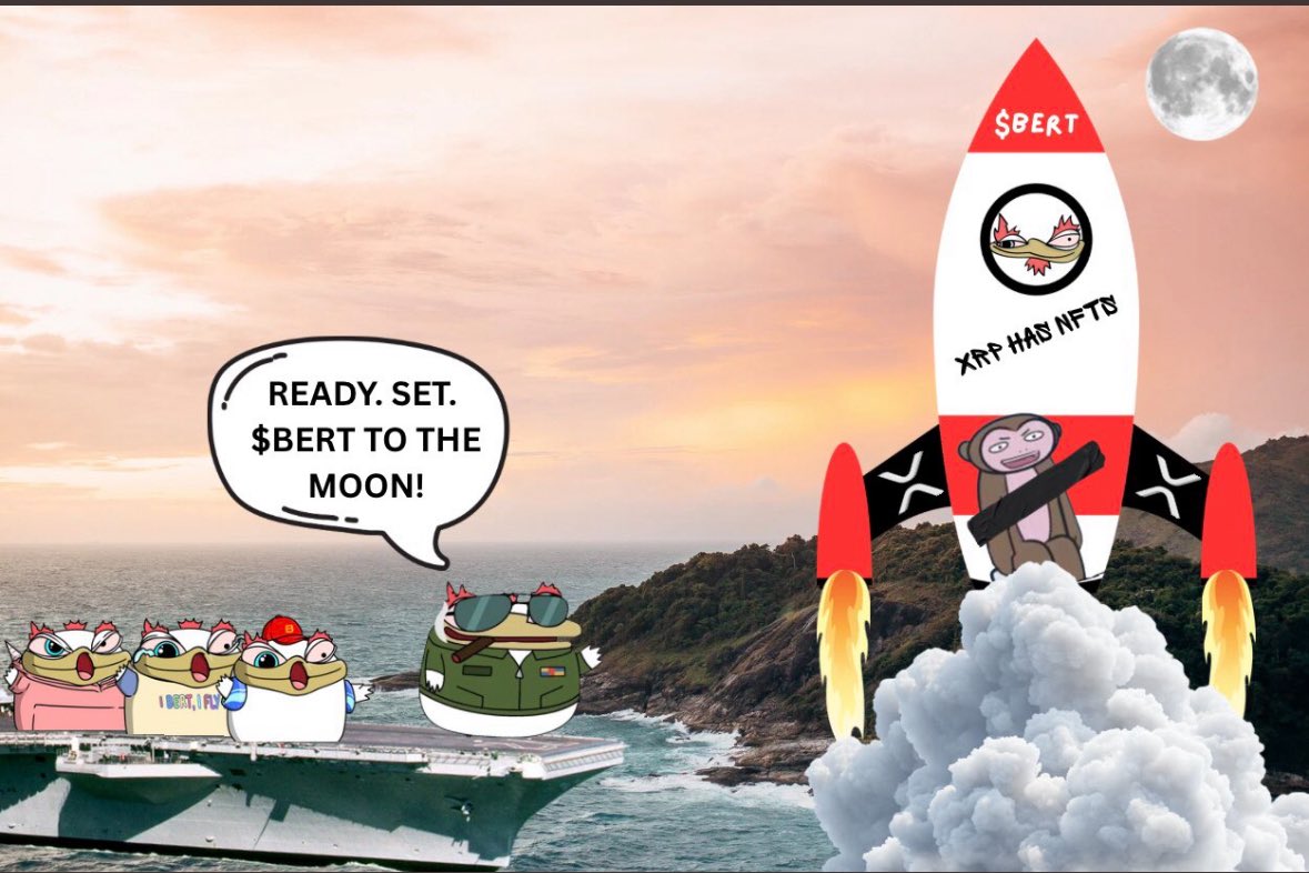 READY. SET. $BERT TO THE MOON!