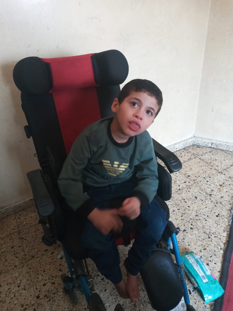Hala 🇵🇸 (@em_mustafa1) on Twitter photo This is my son Yamen, he is 6 yo and has a brain atrophy that constantly needs treatment.After a year and a half of war,I can no longer provide him with treatment. I am in a dire need of your help to provide him with treatment.
chuffed.org/project/128147…
<a href="/Louis_Allday/">Louis Allday</a> <a href="/IbnRiad/">Ibn Riad - ابن رياض</a> This is my son Yamen, he is 6 yo and has a brain atrophy that constantly needs treatment.After a year and a half of war,I can no longer provide him with treatment. I am in a dire need of your help to provide him with treatment.
chuffed.org/project/128147…
<a href="/Louis_Allday/">Louis Allday</a> <a href="/IbnRiad/">Ibn Riad - ابن رياض</a>