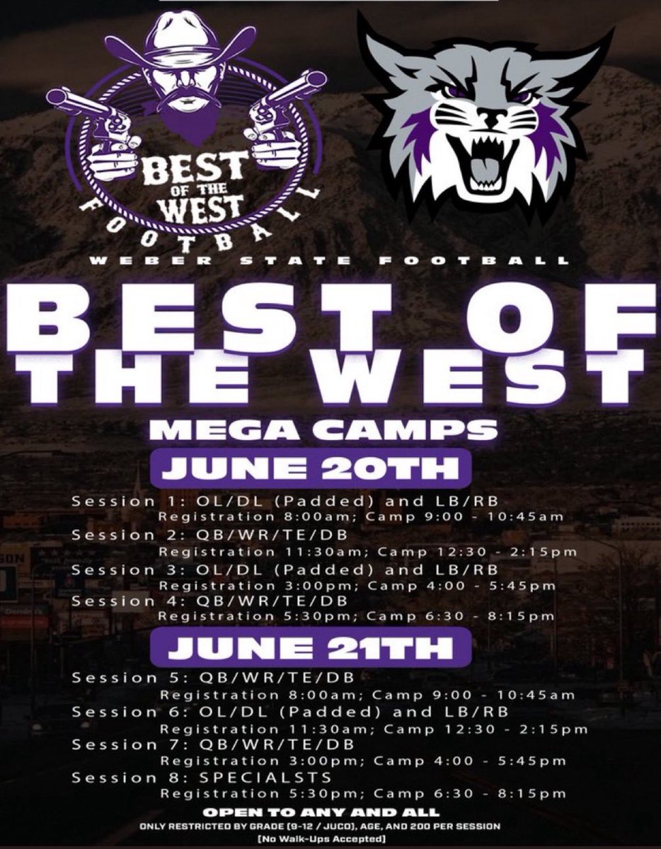 Anthony Fale (@fale_anthony) on Twitter photo Just checked in Session 2! Excited to be sharing the field with other great Student Athletes! It's show time. #GoWILDCATS
<a href="/mmental7/">Mickey Mental</a> <a href="/skyler_ridley/">Coach Ridley</a> <a href="/txute12/">Joe Dale</a> <a href="/keilanbenjamin/">Keilan benjamin</a> <a href="/weberstatefb/">Weber State Football 🏈</a> Just checked in Session 2! Excited to be sharing the field with other great Student Athletes! It's show time. #GoWILDCATS
<a href="/mmental7/">Mickey Mental</a> <a href="/skyler_ridley/">Coach Ridley</a> <a href="/txute12/">Joe Dale</a> <a href="/keilanbenjamin/">Keilan benjamin</a> <a href="/weberstatefb/">Weber State Football 🏈</a>
