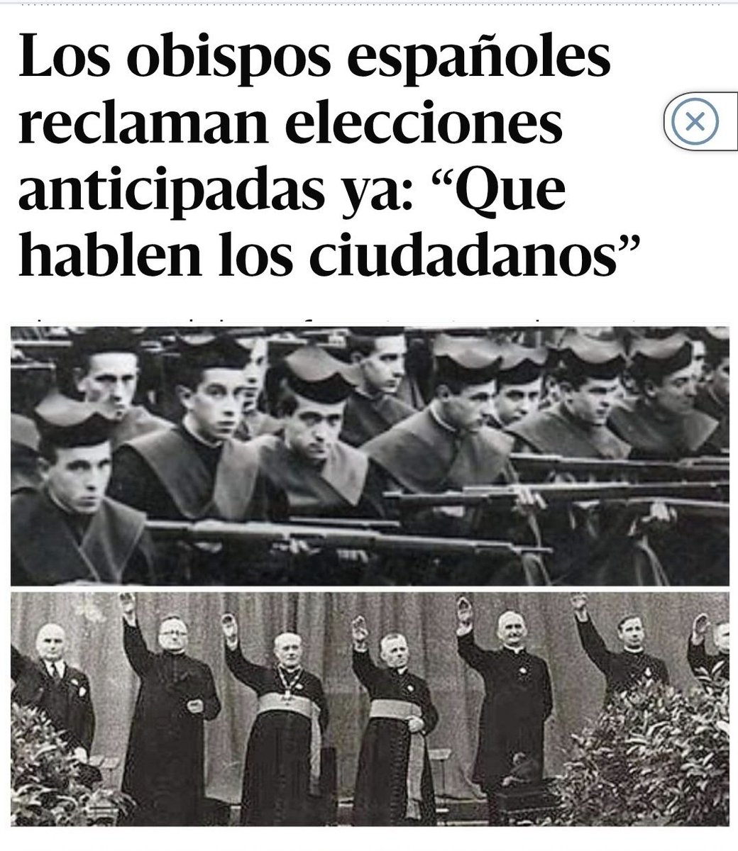 "Los obispos españoles" me tocan los cojones, por Gloria Fuertes.