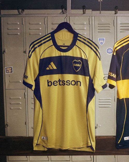 Camiseta dorada Boca Juniors 2025-2026 comprar