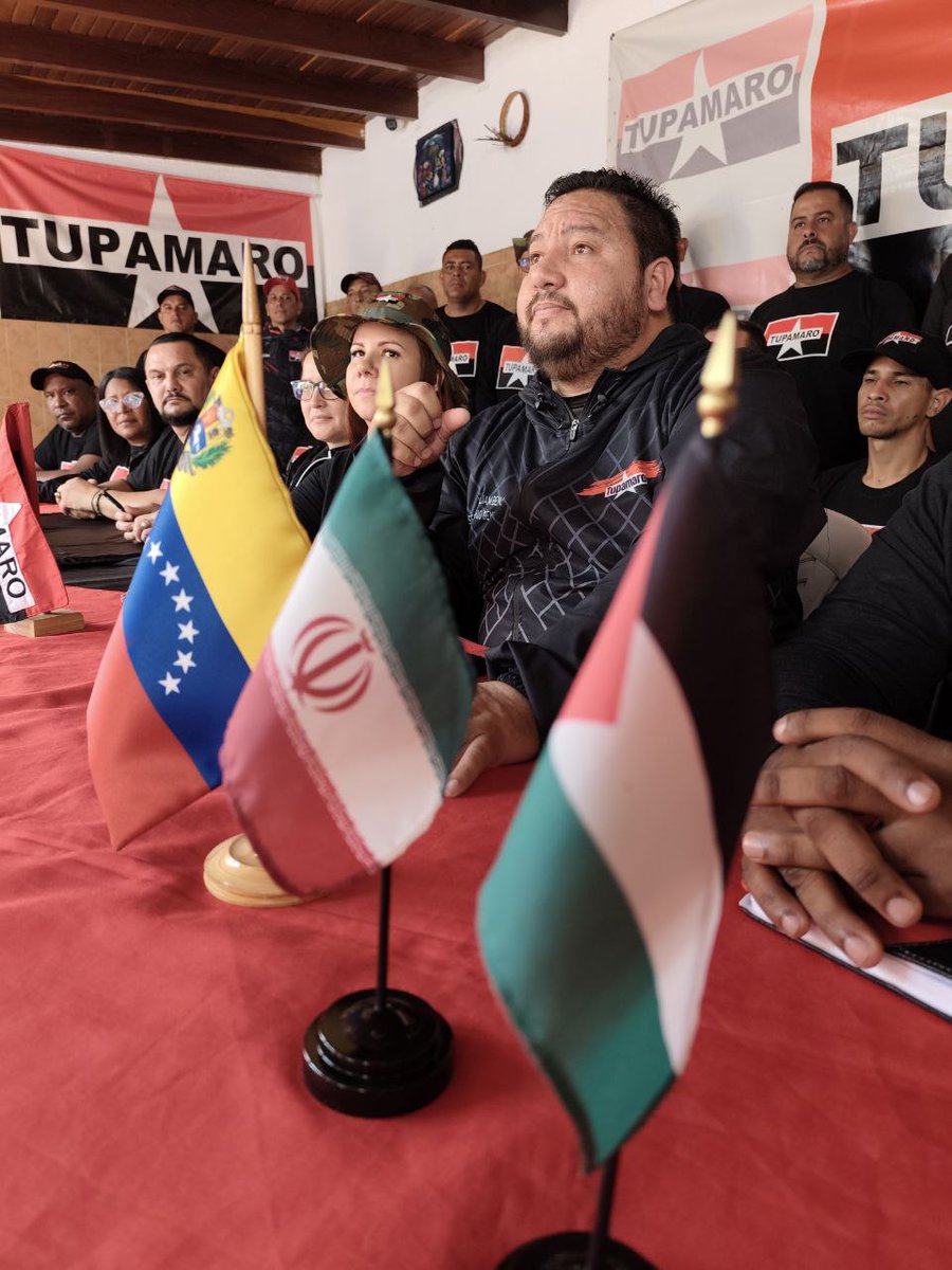 📌 Así lo dijo nuestro camarada <a href="/WBenavides_MRT/">Williams Benavides</a> Secretario General Nacional  durante la Rueda de Prensa: "Nosotros seguimos condenando el genocidio, que para algunos canales transnacionales no existe, el genocidio del pueblo palestino, donde un grupo de ricos siguen viendo a la