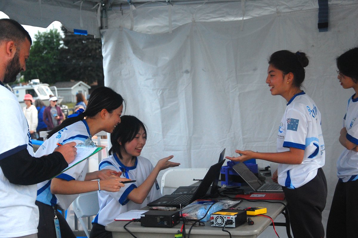 MTSociety's tweet image. 🌊 The 2025 MATE ROV World Championship is making a splash in Alpena, Michigan! ⚓✨

🎥 Don’t miss a moment—catch the action live on Twitch: hubs.ly/Q03t1DP90

#MATEROV #WaterGame #STEMEducation #OceanInnovation #MarineTech #StudentSuccess