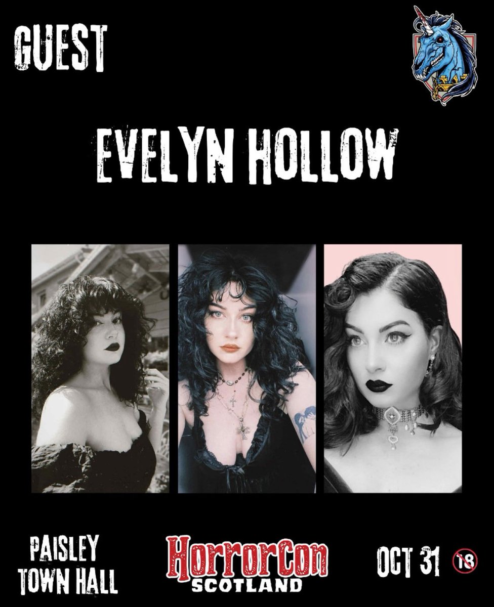 I am a guest (Friday 31st only) at this year’s Horror Con Scotland, in Glasgow.
Tickets: horrorconscotland.co.uk