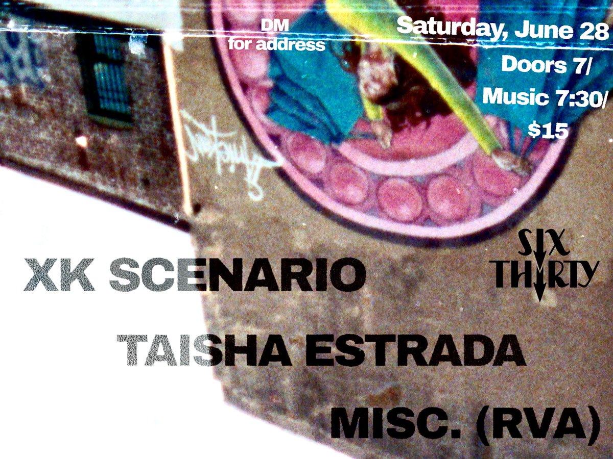 idsinger's tweet image. 🕡 6:30 Club 🕡 house show next Saturday in Adams Morgan. DC house shows are few and far between and this is an amazing lineup of musicians! Don't miss it - DM for address. (brought to you by the creators of Mosh MadnessTM). ⚡️😤 Flyer by @AlexMenick