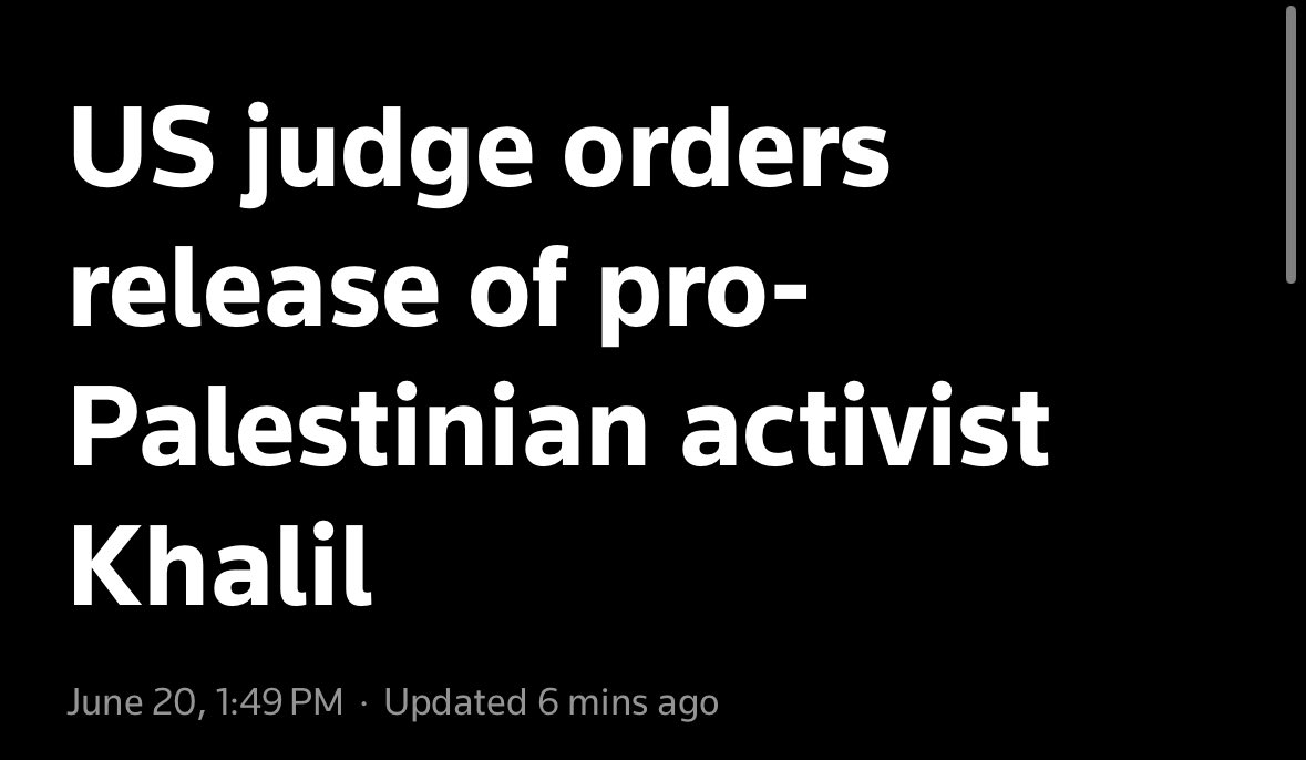 Didn’t a judge rule last week that Mahmoud Khalil could be deported? So why is another judge now pushing to release him again? What the hell is going on—and why haven’t we deported this scumbag already?!