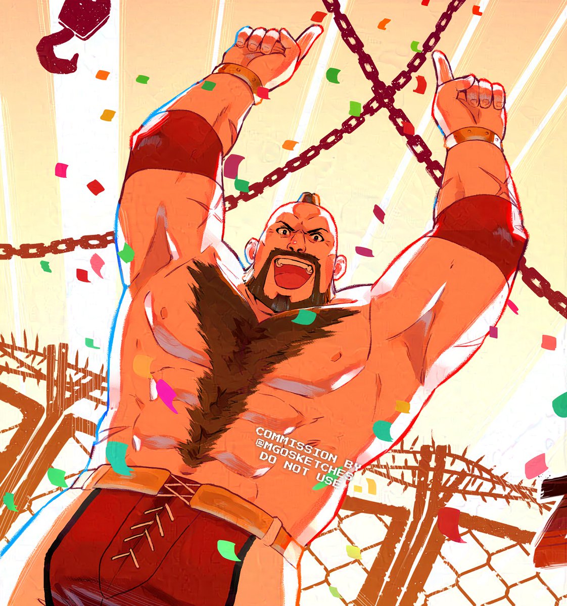The Saint Gief from Street Fighter