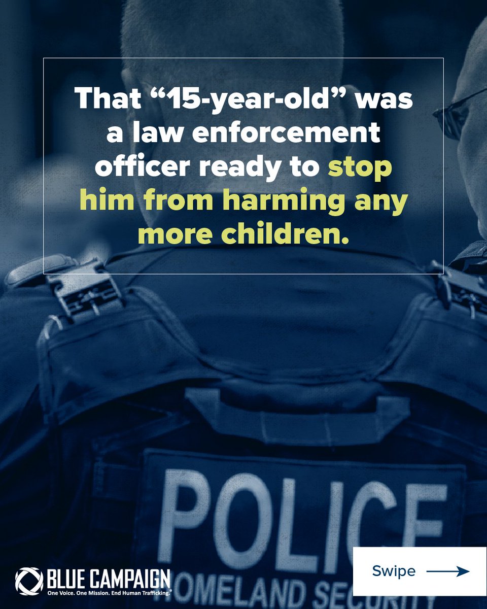 DHSBlueCampaign's tweet image. The work of @DHSgov and local law enforcement keeps your kids safe from traffickers. Learn how to spot the signs of youth exploitation online: go.dhs.gov/wnM.
#EndTrafficking #InternetSafetyMonth