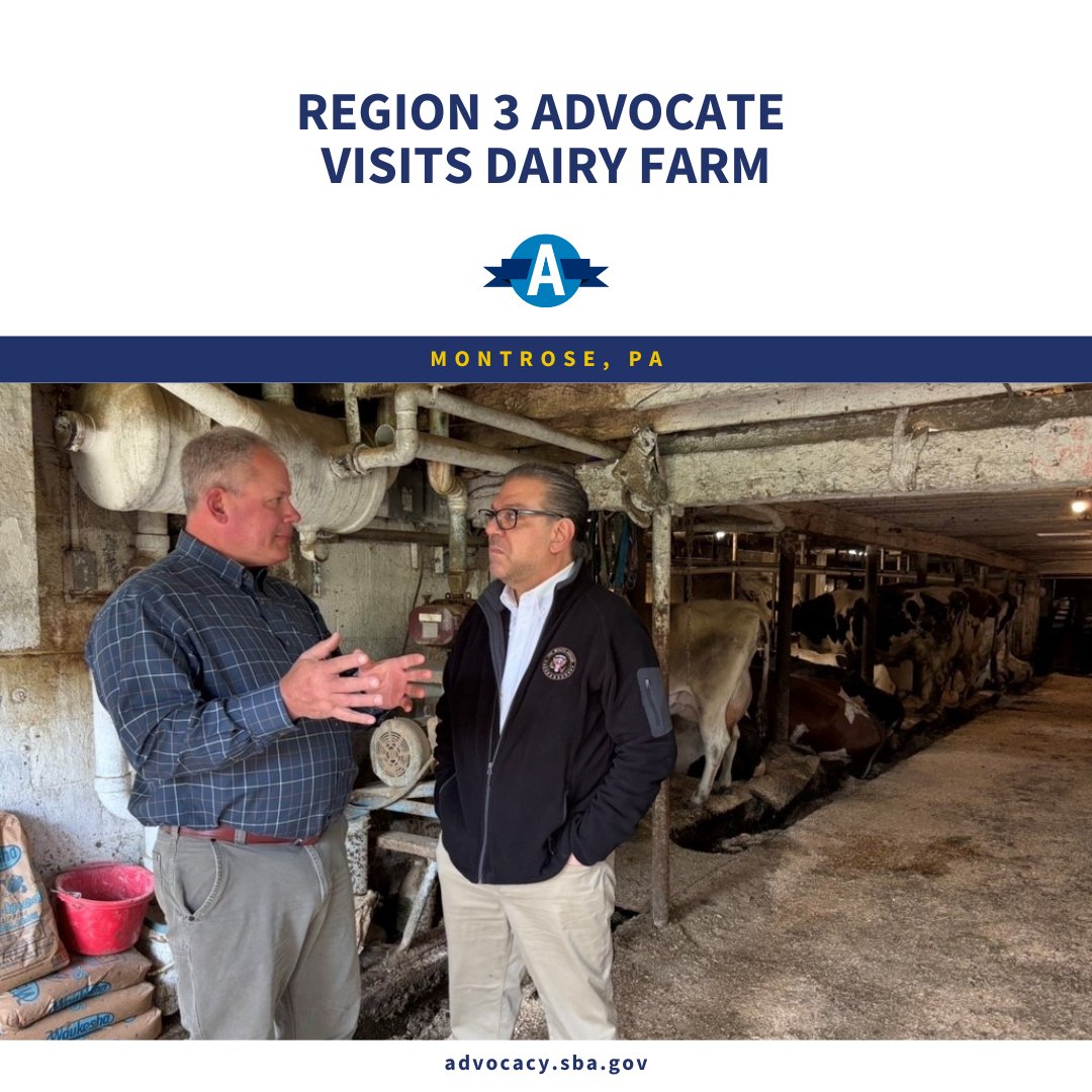 On May 27, Region 3 Advocate Elmo Rinaldi visited Sawyer Lewis’ dairy farm in Montrose, Pennsylvania. 

During the visit they discussed Lewis's plans to build a modern facility to supply the $1.2 billion Chobani facilities plant opening in Rome, NY.
