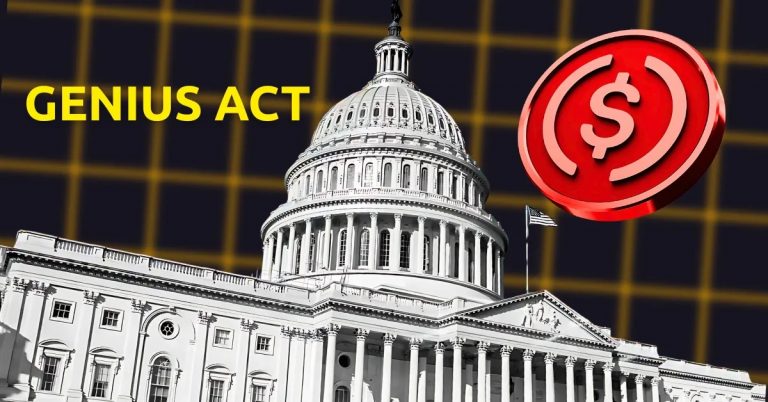🚨 Le GENIUS Act, loi sur les stablecoins, passe au Sénat US. 

💪 Adossement 1:1 au dollar et aux bons du Trésor, cadre AML, supervision fédérale ... : Washington offre enfin un cadre aux stablecoins.

😨 Derrière cette "victoire réglementaire" se cache une réalité plus fragile