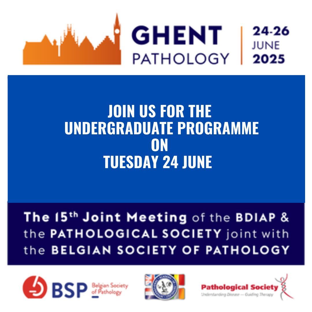 BDIAP (@britishdiviap) on Twitter photo UG registered for #GhentPathology2025? Hereβs whatβs waiting for you on Tues 24 June π𧬠Theme: Diversity of Pathology
π Programme: ghentpathology.eu/#program
π Not registered yet? Still time π ghentpathology.eu
@PathSoc #PathologyStudents #FuturePathologists UG registered for #GhentPathology2025? Hereβs whatβs waiting for you on Tues 24 June π𧬠Theme: Diversity of Pathology
π Programme: ghentpathology.eu/#program
π Not registered yet? Still time π ghentpathology.eu
@PathSoc #PathologyStudents #FuturePathologists