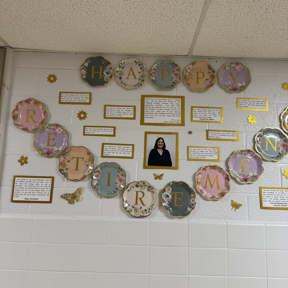 Congratulations, Mrs. Riches! Thank you for 27 years of service to <a href="/LenapePride/">Lenape</a>.