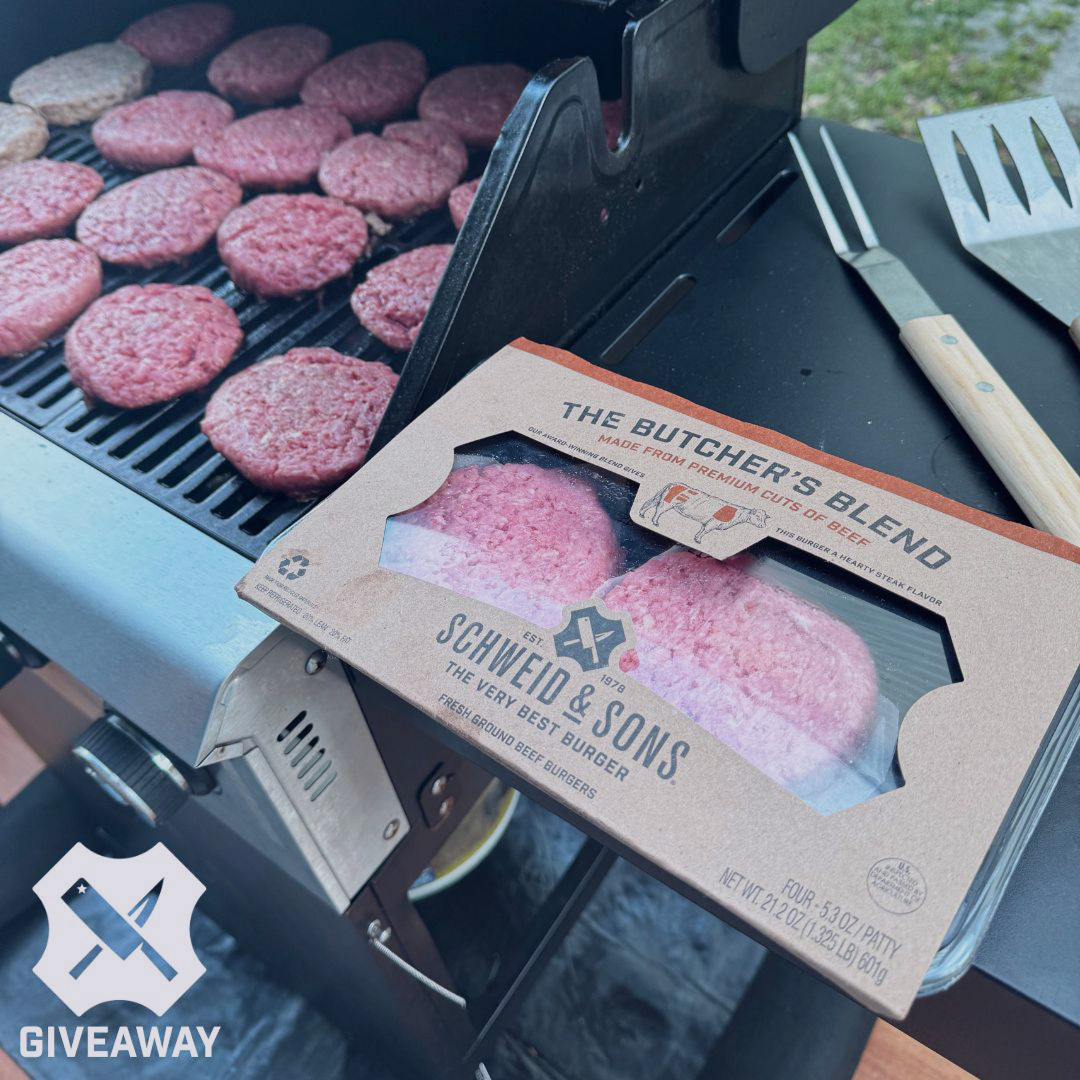 GRILLING SEASON GIVEAWAY 🔥

Summer is finally here &amp; we're firing things up by giving away 4 packs of Schweid &amp; Sons The Butcher's Blend Burgers! Gather your friends and celebrate the season the right way😎

Enter on our Instagram using the link below!

instagram.com/p/DLIO33uxVoG/…